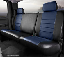 Load image into Gallery viewer, FIA SL62-96 BLUE SL60 Series - Leatherlite Simulated Leather Custom Fit Rear Seat Cover- Blue for Select Nissan Frontier