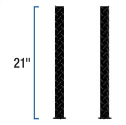 UWS SM-LEGS-BLK Truck Tool Box Leg