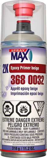 SprayMax 3680032 2K Epoxy Primer Beige - 340g