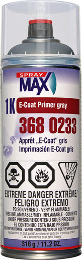 SprayMax 3680233 1K E-Coat Primer Grey - 318g
