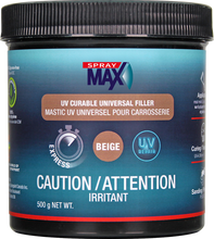 Load image into Gallery viewer, SprayMax 5680800 UV Curable Universal Filler Beige 500g