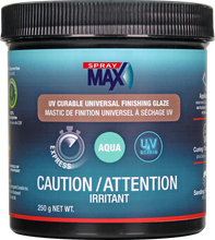 Load image into Gallery viewer, SprayMax 5680801 UV Curable Universal Finishing Glaze Aqua 250g