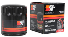 Load image into Gallery viewer, K&amp;N SO-1017 Oil Filter; Spin-On for Select Alfa Romeo Giulia, Alfa Romeo Stelvio, Alfa Romeo Tonale, Buick Allure, Buick Enclave, Buick Encore, Buick Encore GX, Buick Envision, Buick Envista, Buick LaCrosse, Buick Rainier, Buick Regal, Buick Regal