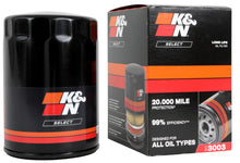 Load image into Gallery viewer, K&amp;N SO-3003 Oil Filter; Spin-On for Select Chevrolet Express 2500, Chevrolet Express 3500, Chevrolet Express 4500, Chevrolet Silverado HD, Chevrolet Silverado HD Classic, Chevrolet Silverado 3500, Chevrolet Silverado Classic, Chevrolet Silverado HD, GMC