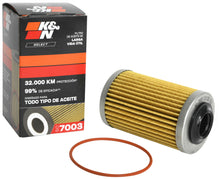 Load image into Gallery viewer, K&amp;N SO-7003 Oil Filter for Select Cadillac ATS, Cadillac CTS, Cadillac SRX, Cadillac STS, Chevrolet Camaro, Chevrolet Caprice, Chevrolet Colorado, GMC Canyon, Oldsmobile Aurora, Oldsmobile Intrigue, Pontiac G8, Saab 9-3, Saab 9-4X, Saab 9-5