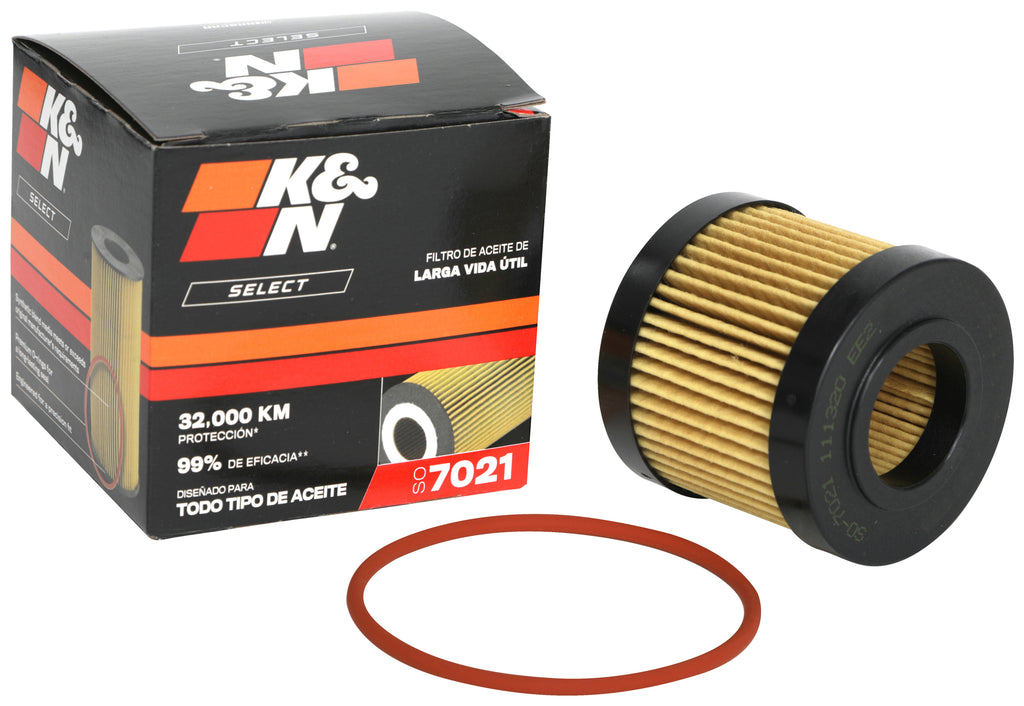 K&N SO-7021 Oil Filter for Select Lexus CT200h, Pontiac Vibe, Scion iM, Scion xD, Toyota C-HR, Toyota Corolla, Toyota Matrix, Toyota Prius, Toyota Prius AWD-e, Toyota Prius Plug-In, Toyota Prius Prime, Toyota Prius V