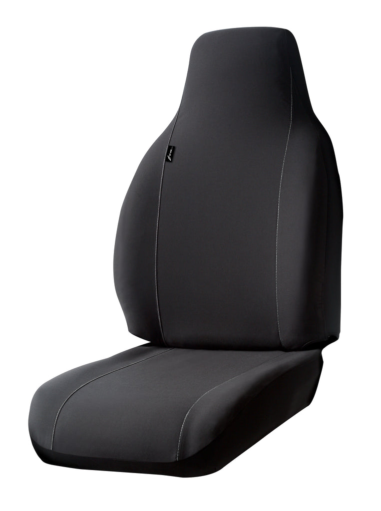 FIA SP801 BLACK SP80 Series - Seat Protector Poly-Cotton Car Frt Seat Cover- Black for Select Chevrolet Cruze, Chevrolet Impala, Chevrolet Malibu, Ford Escape, Ford Focus, Ford Fusion, Honda Accord, Honda CR-V, Honda Civic, Honda Fit, Honda HR-V, Hyundai