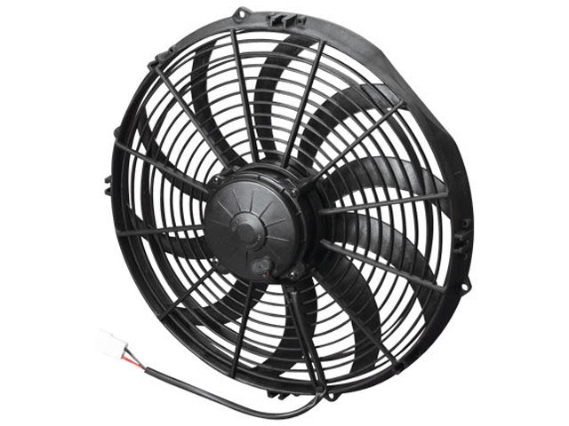 SPAL ADVANCED TECHNOLOGIES 30102056 14in Pusher Fan Curved Blade 1841 CFM
