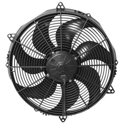 SPAL ADVANCED TECHNOLOGIES 30102553 16in Puller Fan 24V Curved Blade