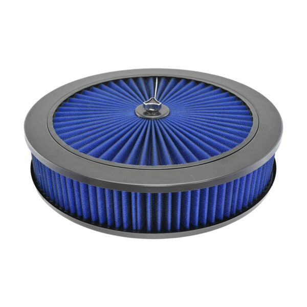 SPECIALTY PRODUCTS COMPANY 4390BL Air Cleaner Kit 14 x 3 Flat Base