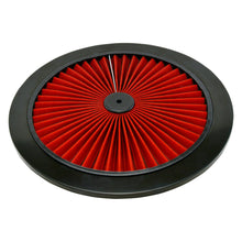 Load image into Gallery viewer, SPECIALTY PRODUCTS COMPANY 7110A Air Cleaner Top 14in Flow-Thru Red Filter