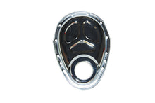 Load image into Gallery viewer, SPECIALTY PRODUCTS COMPANY 7122 SBC Steel Timing Chain Cover Chrome