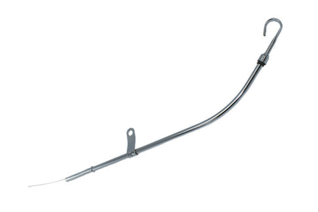 SPECIALTY PRODUCTS COMPANY 7146 80-85 SBC Oil Dipstick Chrome Billet Handle