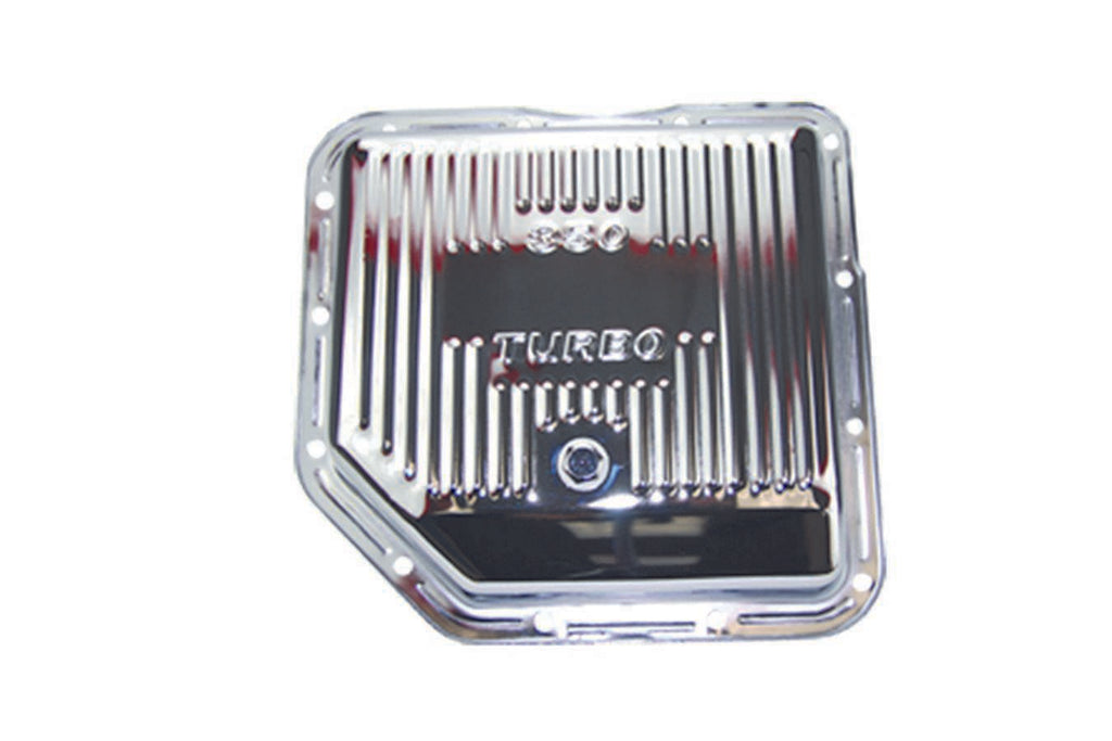 SPECIALTY PRODUCTS COMPANY 7491 GM TH350 Steel Trans Pan Chrome