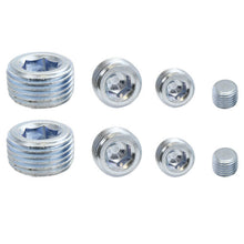 Load image into Gallery viewer, SPECIALTY PRODUCTS COMPANY 8250 Pipe Plugs Allen Head Zinc 8Pcs.