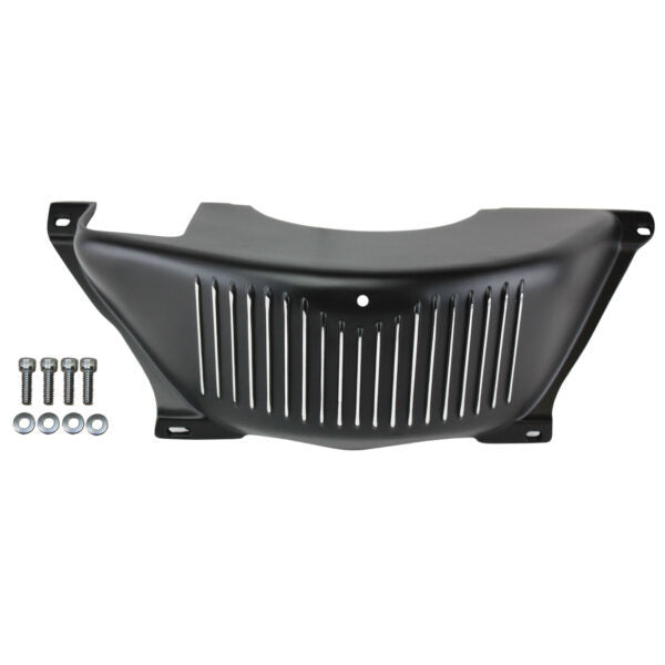 SPECIALTY PRODUCTS COMPANY 8607BK Flywheel Dust Cover GM Turbo 350 Black Aluminum
