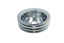 Load image into Gallery viewer, SPECIALTY PRODUCTS COMPANY 8963 SBC SWP 3 Groove Crank Pulley Chrome