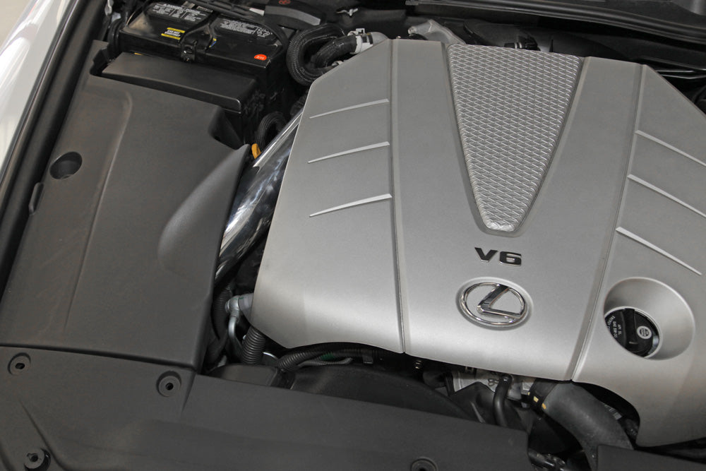 06-12-Lexus-Is250Is350-V6-2.53.5L-FI-Air-Intake-Kit---Polished-WRed-Filter