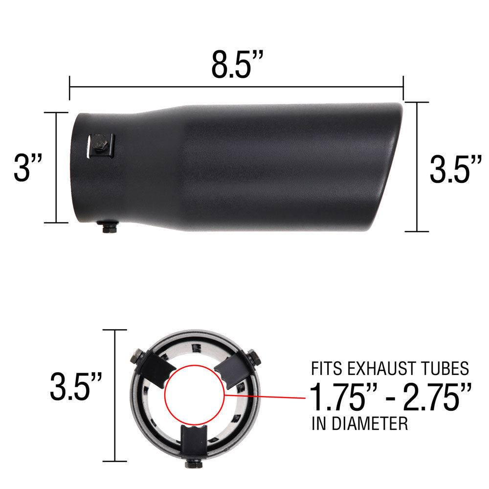 Exhaust-Tip-3-12In.-Od--Slant---Black