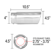 Load image into Gallery viewer, Exhaust-Tip-4-12In.-Od--Slant