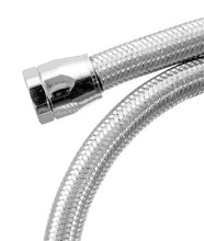 Load image into Gallery viewer, Stainless-Steel-Flex-Fuel-Line-38In.-Id---3Ft.-WChrome-Clamps