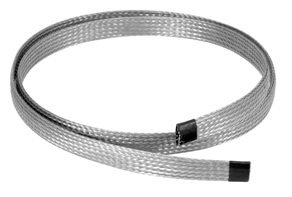 Magnabraid-Small-304Ss-Braided-Radiator-Hose-Sleeve---6Ft.-(Will-Cover-4Ft.-Of-Hose)