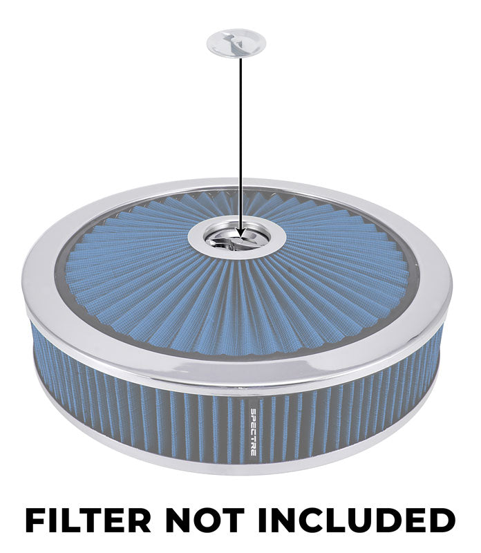 Air-Cleaner-Nut-Low-Profile-(Fits-14In.-20-Threading)---Chrome
