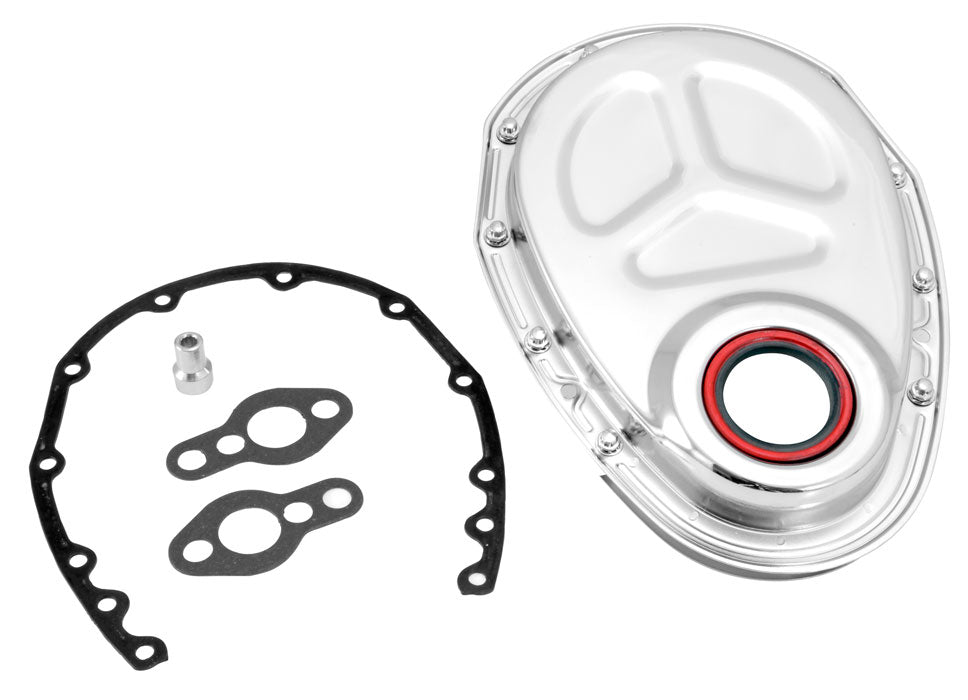 Sb-Chevrolet-Timing-Cover-(Incl.-Pre-Installed-SealGasketsBolts)---Chrome
