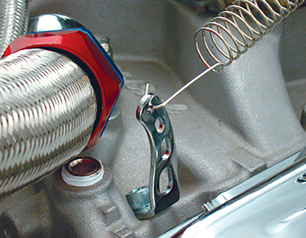Throttle-Return-Spring-Bracket