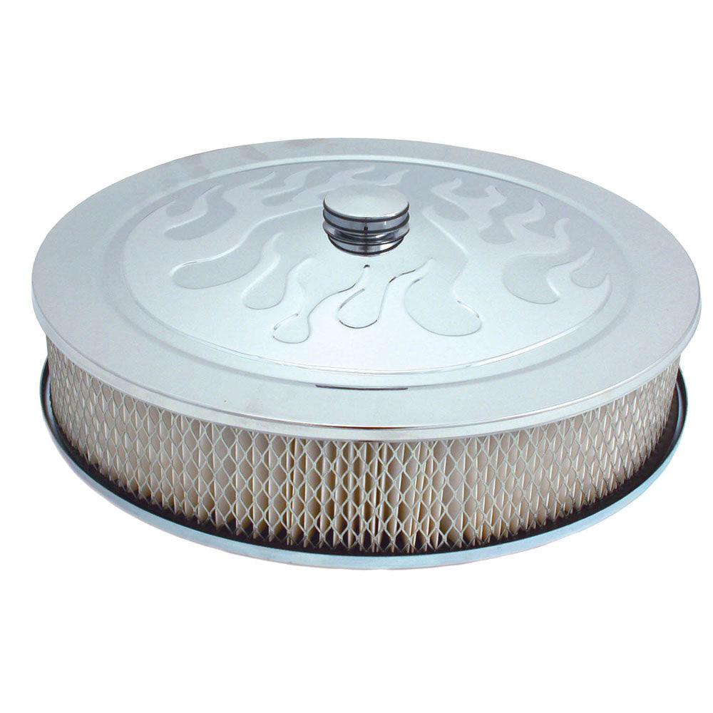 Air-Cleaner-14In.-X-3In.-Flamed-Chrome---White-Paper