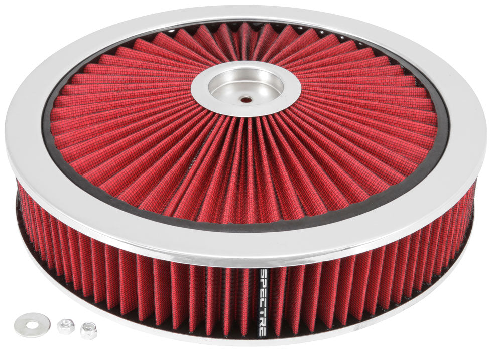 Extraflow-Hpr-Air-Cleaner-Assembly-14In.-X-3In.---Red