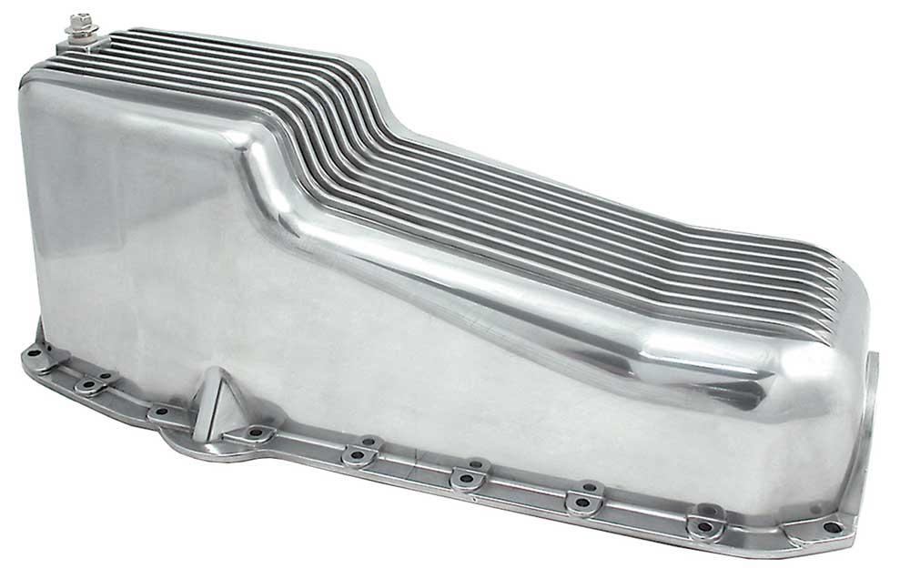 55-79-Sb-Chevy-Oil-Pan-Kit---Polished-Aluminum