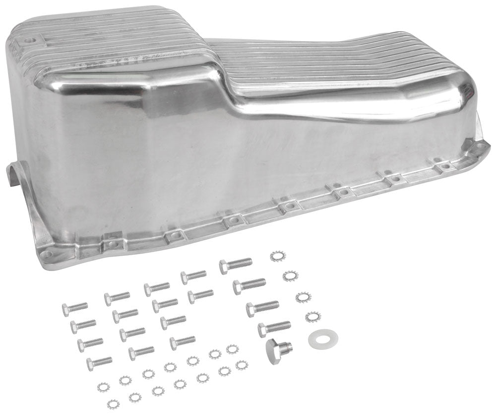 86-02-Sbc-Models-Oil-Pan-Kit-(Incl-18-Bolts--Washers)-4Qt-Aluminu