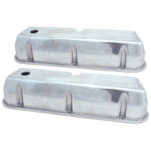 Load image into Gallery viewer, Sb-Ford-Tall-Ball-Milled-Valve-Cover-Set---Polished-Aluminum