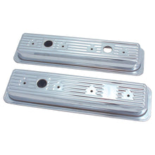 Load image into Gallery viewer, 8799-Chevy-Models-Valve-Cover-Set-Short-Chrome-Steel-2-P