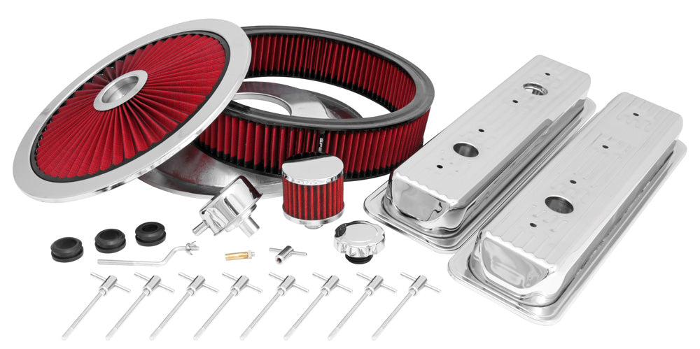 Sb-Chevy-Centerbolt-Deluxe-Engine-Dress-Up-Kit---Red
