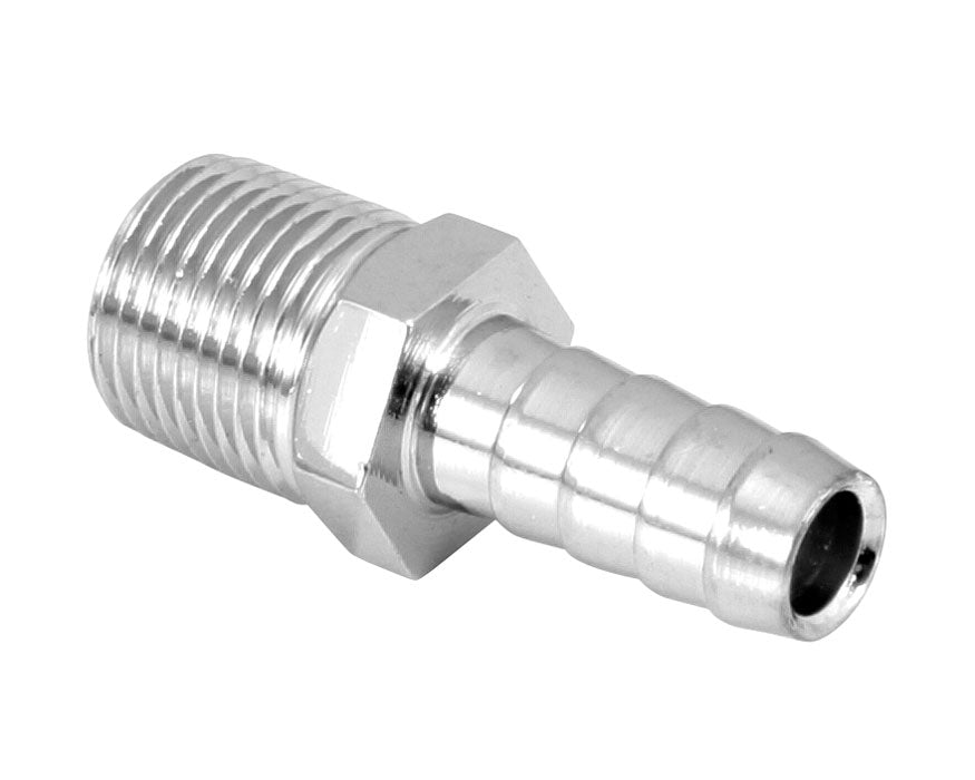 Fuel-Fitting-38In.-Hose-Barb-Npt-Threads---Chrome