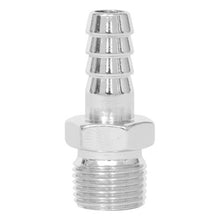 Load image into Gallery viewer, Fuel-Fitting-38In.-Hose-Barb-Npt-Threads---Chrome