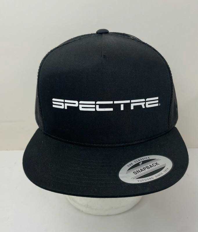 Hat;-Black-Spe-Trucker,-Mesh-Snapback