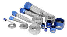 Load image into Gallery viewer, Magnabraid-304Ss-Braided-Sleeving-Kit---Blue-End-Caps