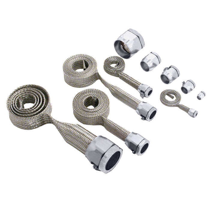 Magnabraid-304Ss-Braided-Sleeving-Kit---Chrome-End-Caps