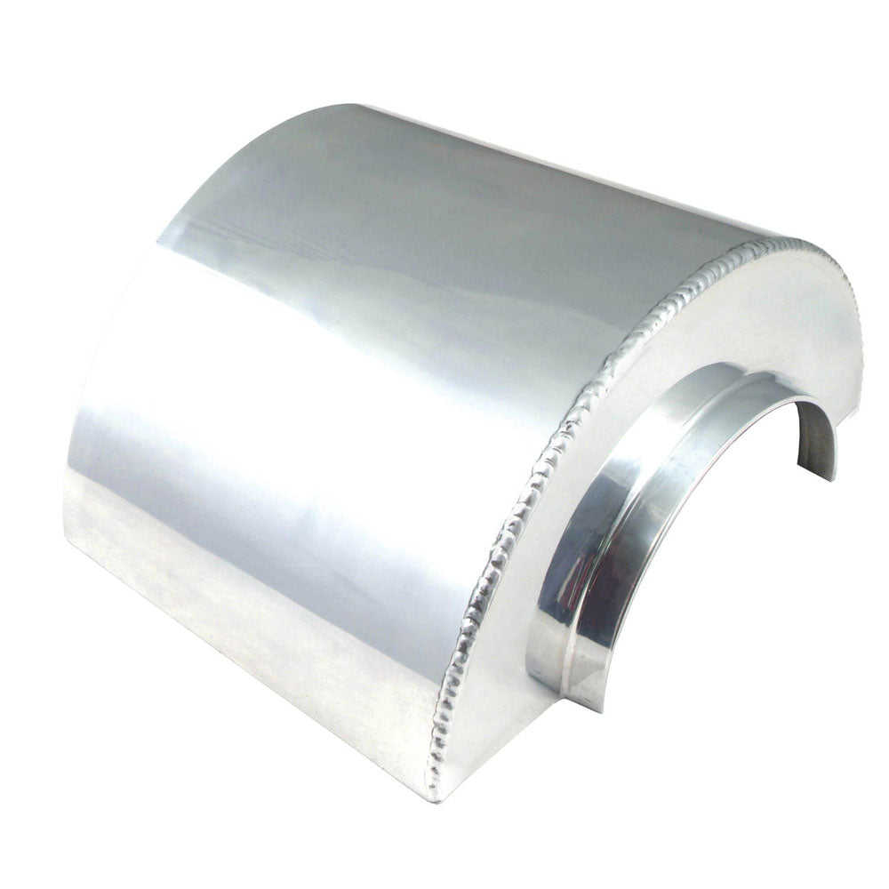 Air-Filter-Heat-Shield-(Short)-3In.---Polished-Aluminum