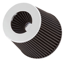 Load image into Gallery viewer, Adjustable-Conical-Air-Filter-5-12In.-Tall-(Fits-3In.--3-12In.--4In.-Tubes)---Black