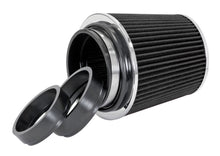 Load image into Gallery viewer, Adjustable-Conical-Air-Filter-5-12In.-Tall-(Fits-3In.--3-12In.--4In.-Tubes)---Black