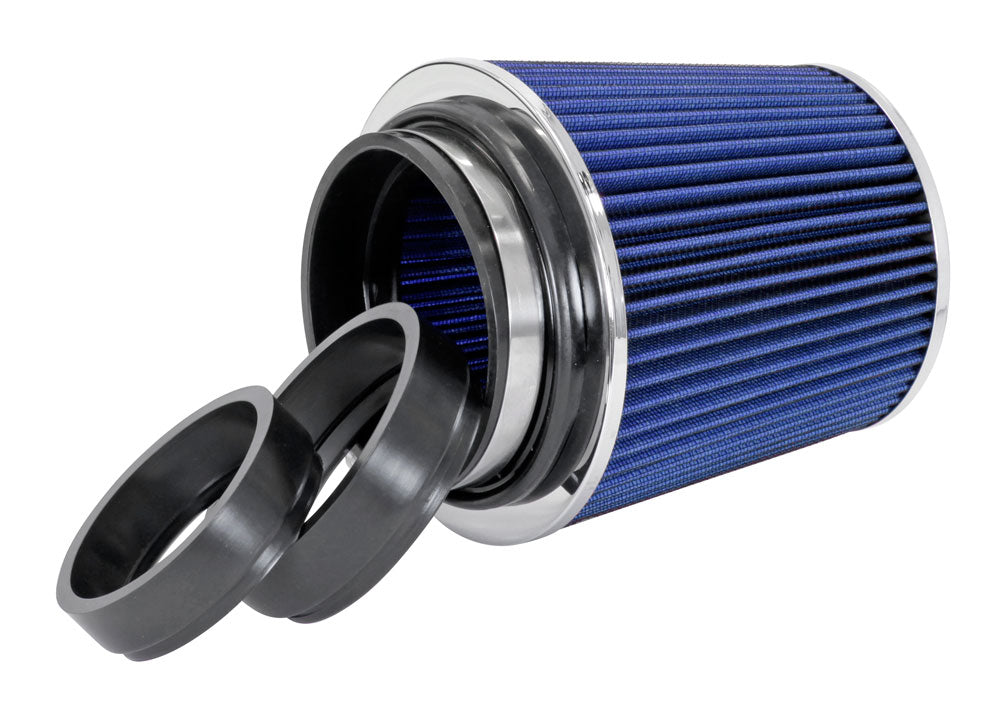 Adjustable-Conical-Air-Filter-5-12In.-Tall-(Fits-3In.--3-12In.--4In.-Tubes)---Blue