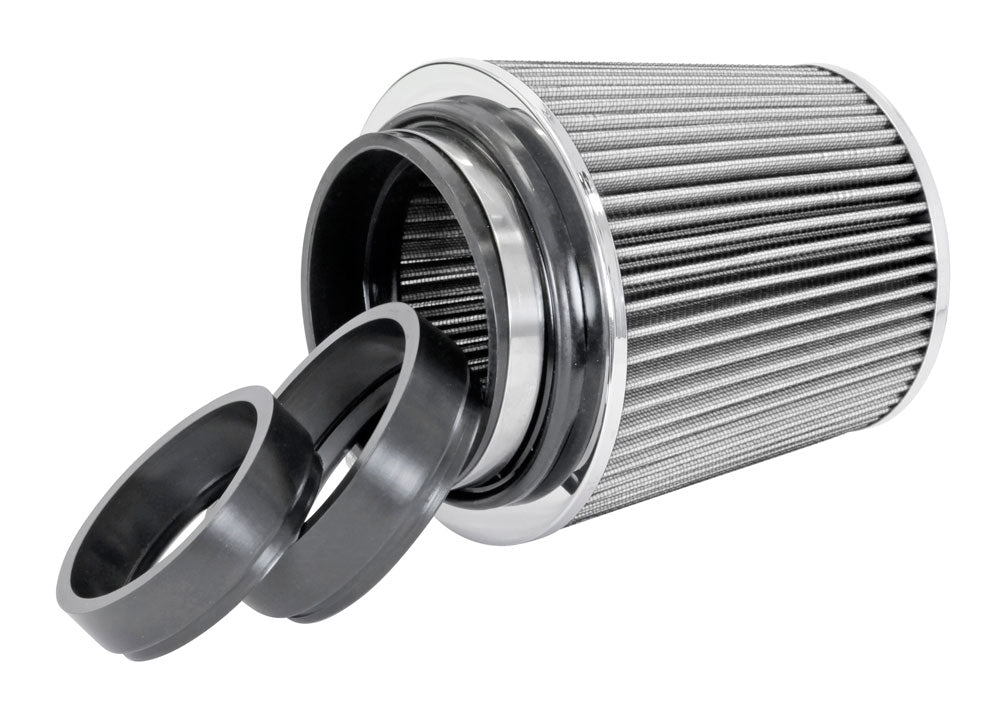 Adjustable-Conical-Air-Filter-5-12In.-Tall-(Fits-3In.--3-12In.--4In.-Tubes)---White