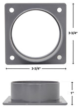 Load image into Gallery viewer, Air-DuctIntake-Tube-Mounting-Plate-3In.-Outlet