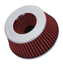 Load image into Gallery viewer, Adjustable-Conical-Air-Filter-2-12In.-Tall-(Fits-3In.--3-12In.--4In.-Tubes)---Red