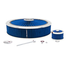 Load image into Gallery viewer, Extraflow-Filter-Custom-Assembly-Value-Pack-14In.-X-3In.---Blue