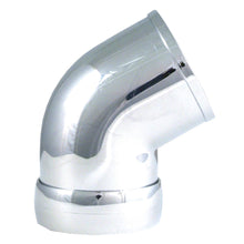 Load image into Gallery viewer, Universal-Intake-Elbow-Tube-(Abs)-WCollar-3In.-Od--60-Degree---Chrome